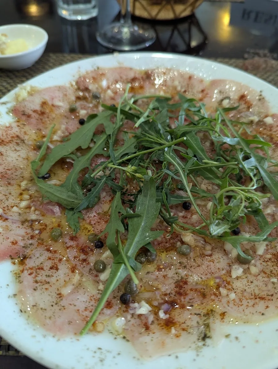 Carpaccio au 1995 Atmosphère Bistrot