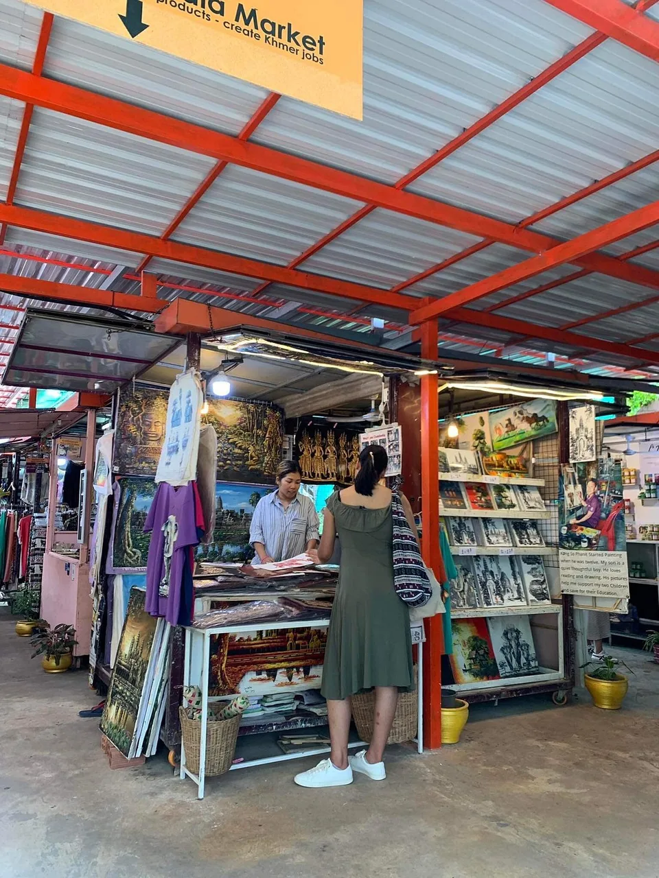 Made in Cambodia Market — shopping éthique