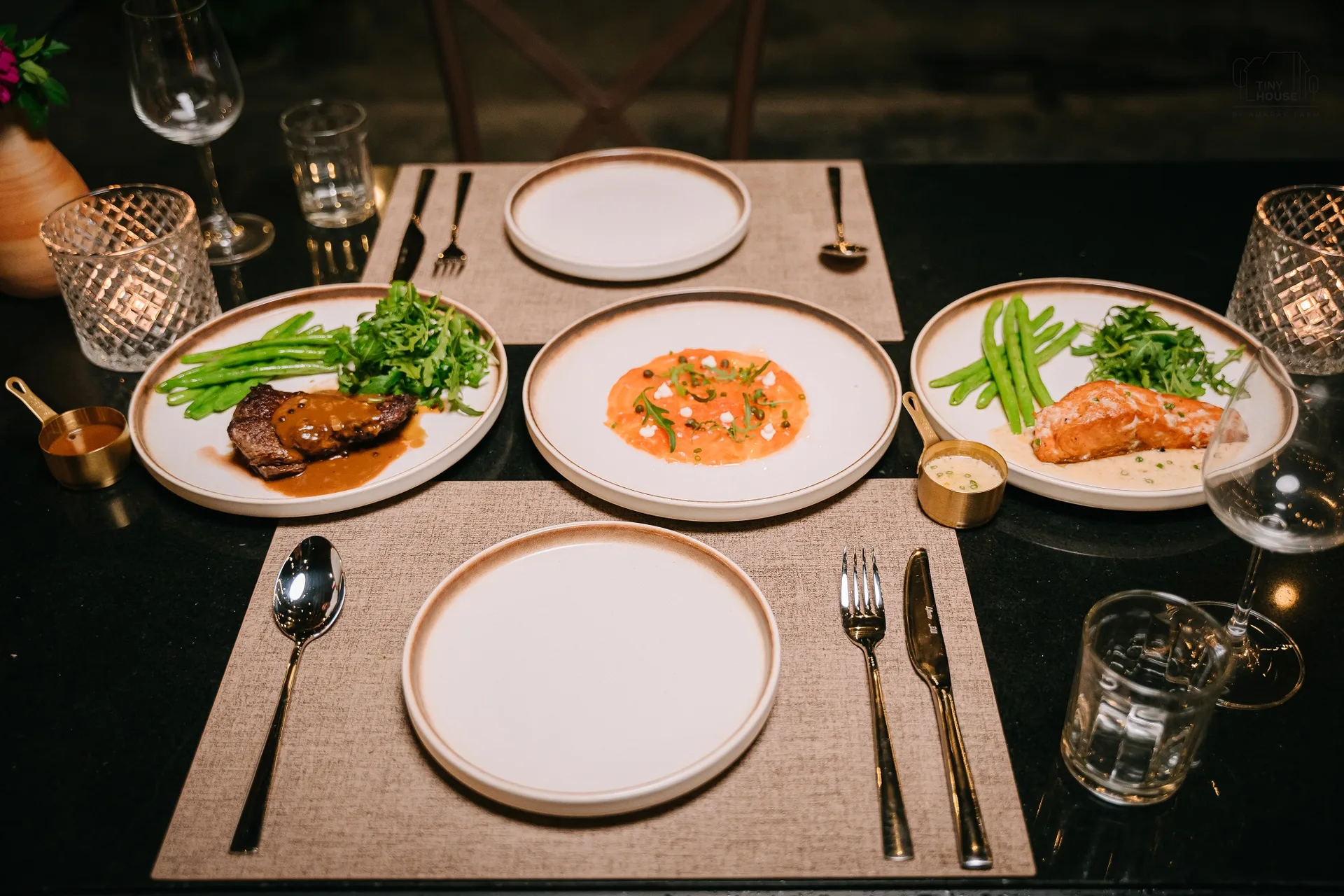 Table du restaurant