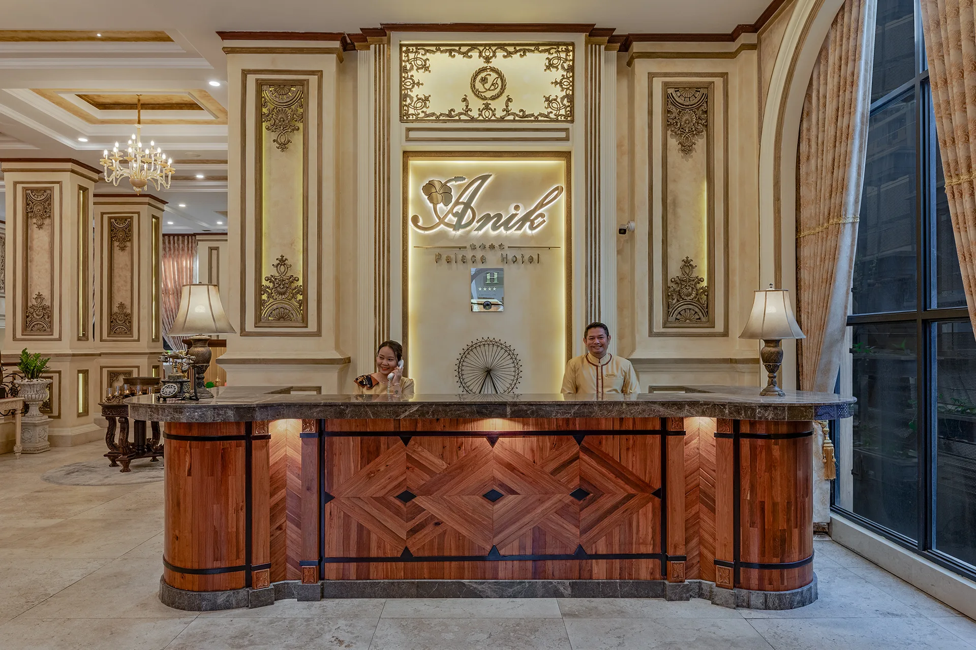 Hall de l’Anik Palace Hotel