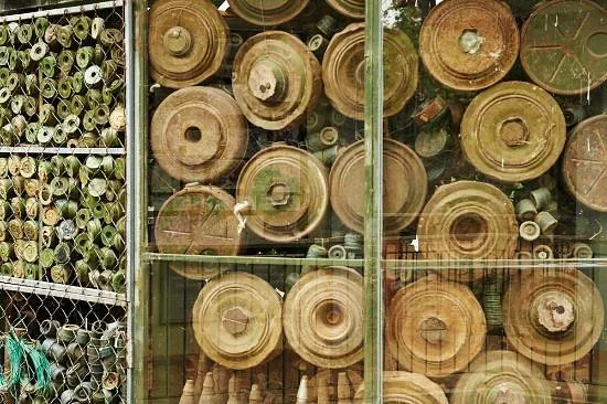 Cambodia Landmine Museum — vitrine de mines désactivées