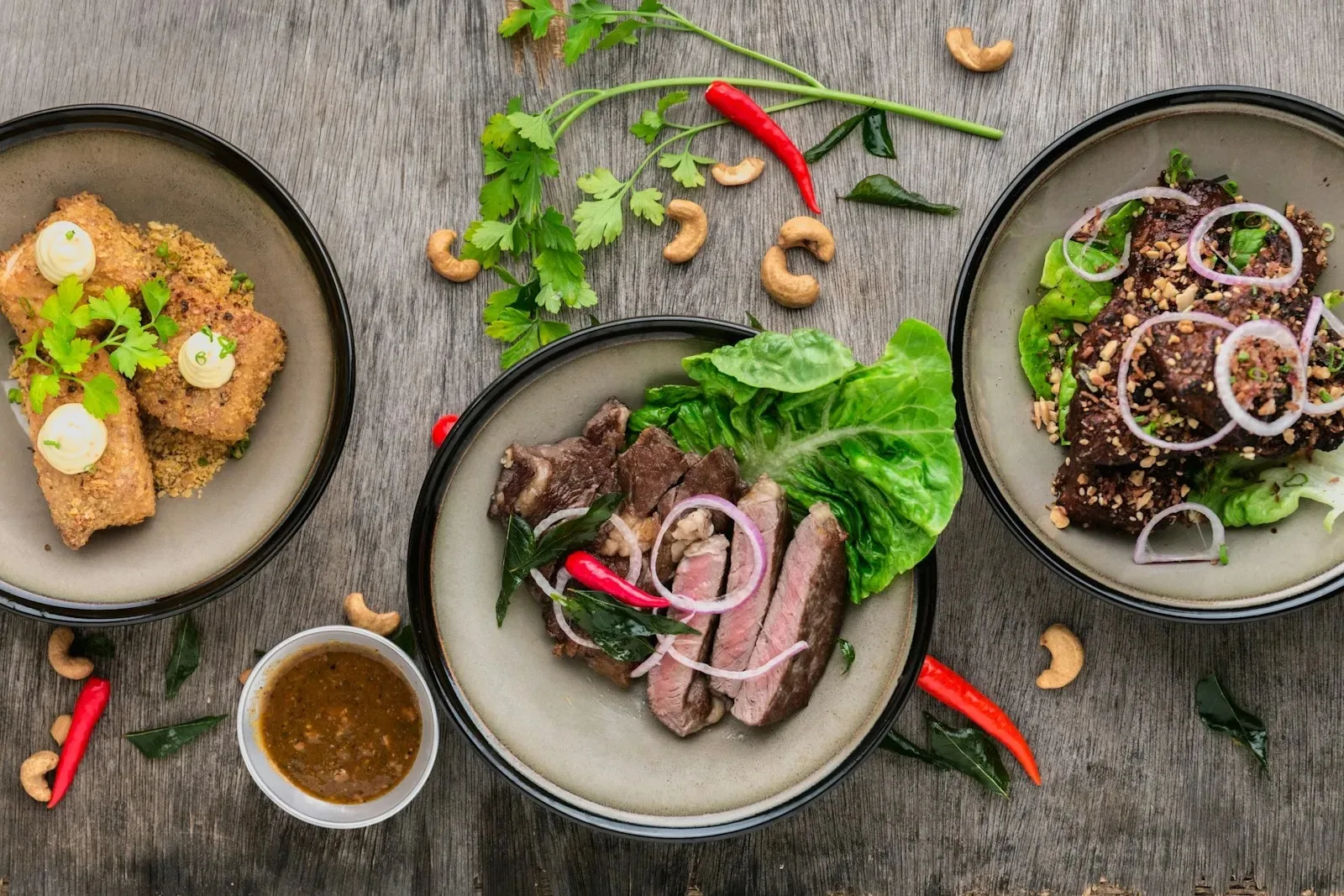 Plats khmers d'Eleven One Kitchen, rue 334