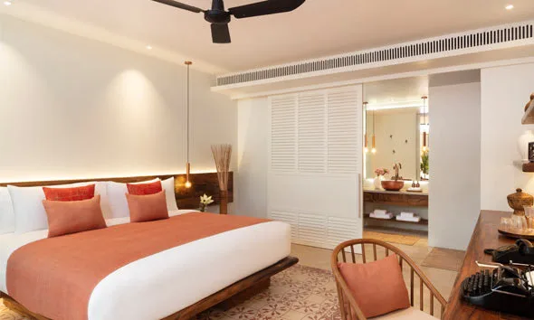 Chambre deluxe du FCC Angkor