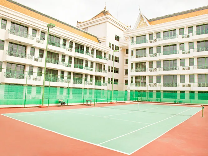 Le court de tennis du Himawari