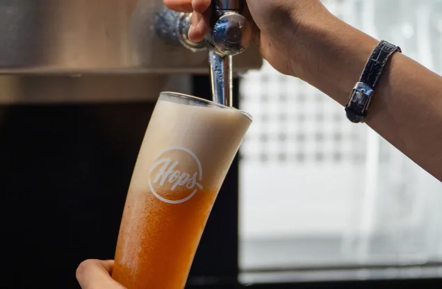 Hops — craft beer