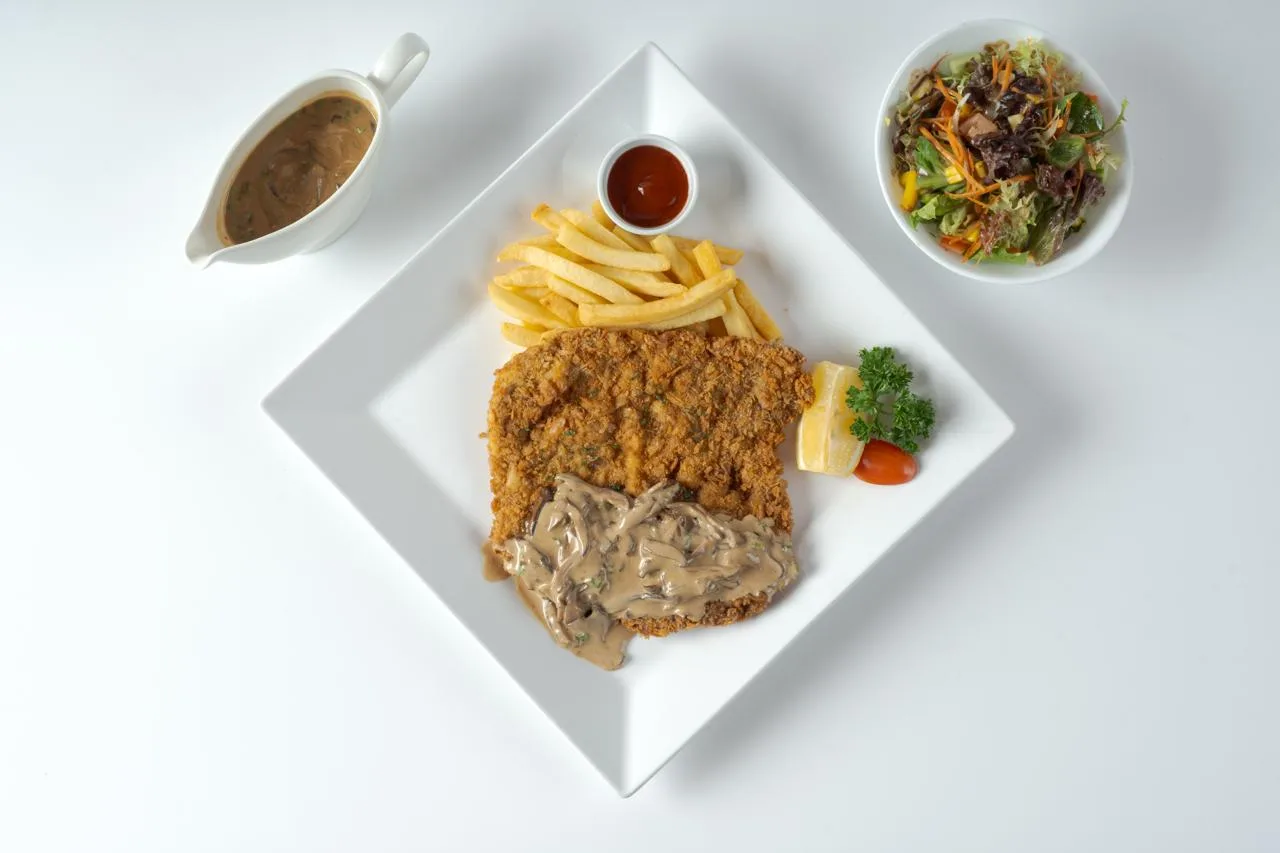 Escalope viennoise, Hops