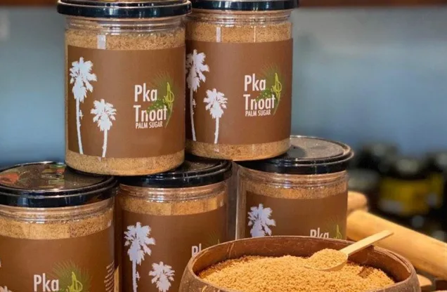 Khmer Organic Shop — air-conditioned store