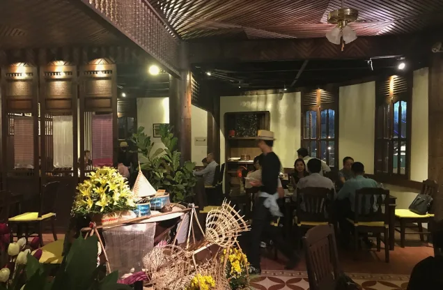 LaBaab — Daun Penh dining room