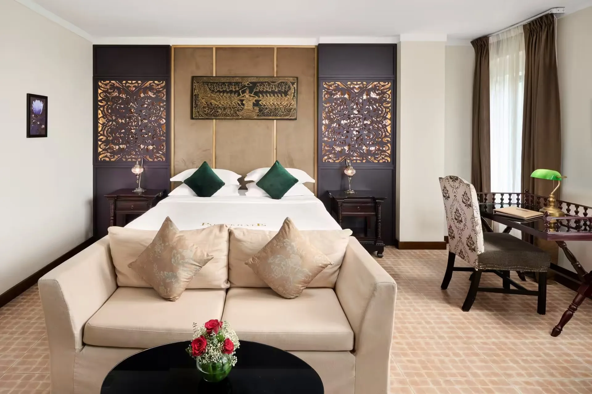 Une chambre deluxe