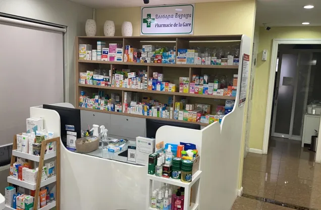 Pharmacie de la Gare — interior