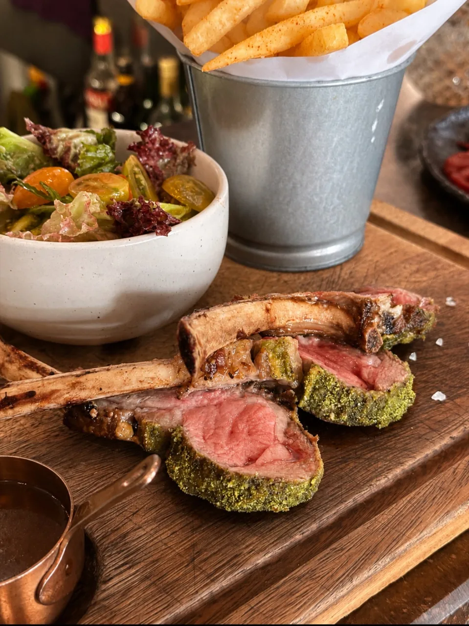 Côtelettes d’agneau grillées chez Somaha, Siem Reap