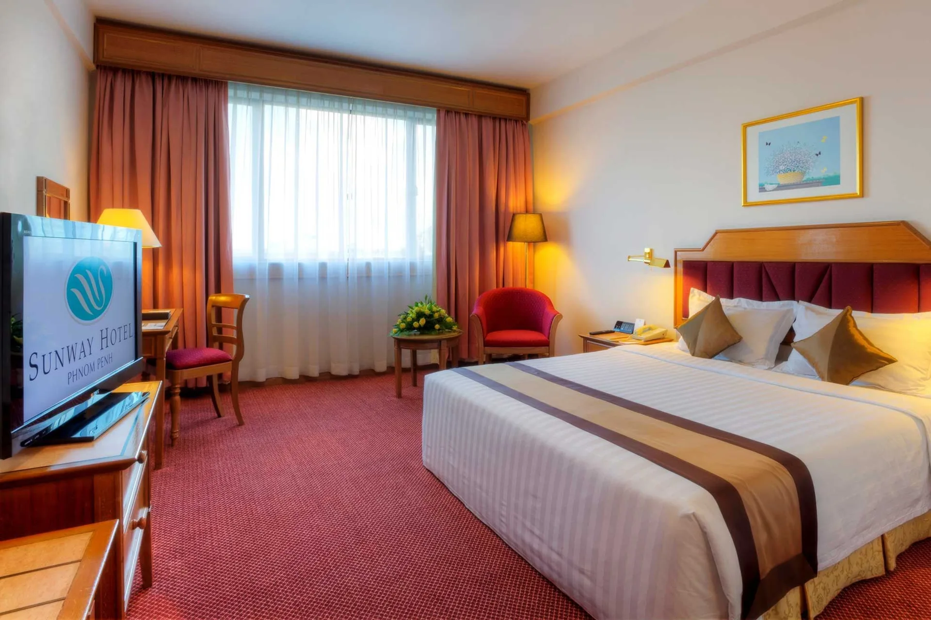 Une chambre deluxe