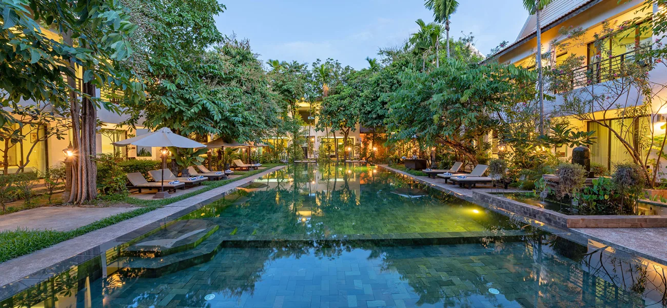 Piscine du Tanei Angkor Resort & Spa