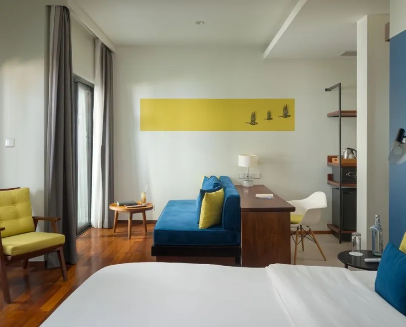 Chambre deluxe Kingfisher de The Aviary Hotel