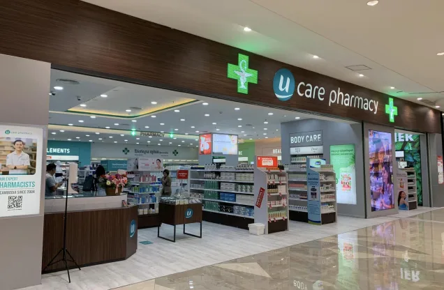 Ucare Pharmacy — shelves