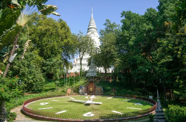 Wat Phnom — park